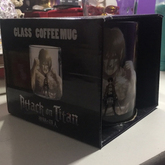 Anime Themed Glass Mug - Picture 1 of 1